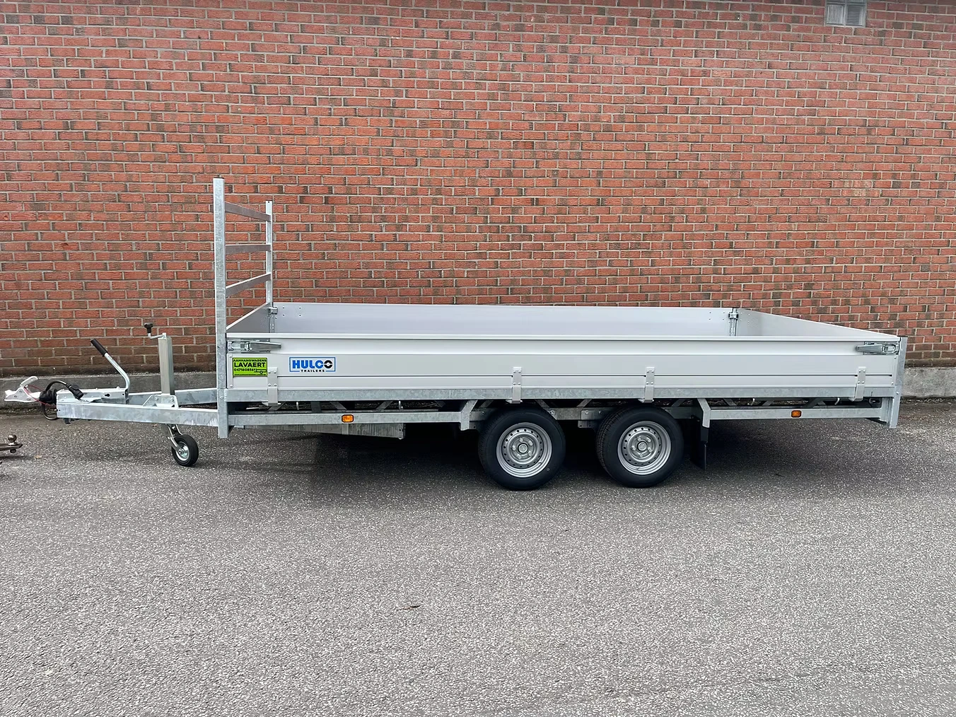 Hulco plateauwagen