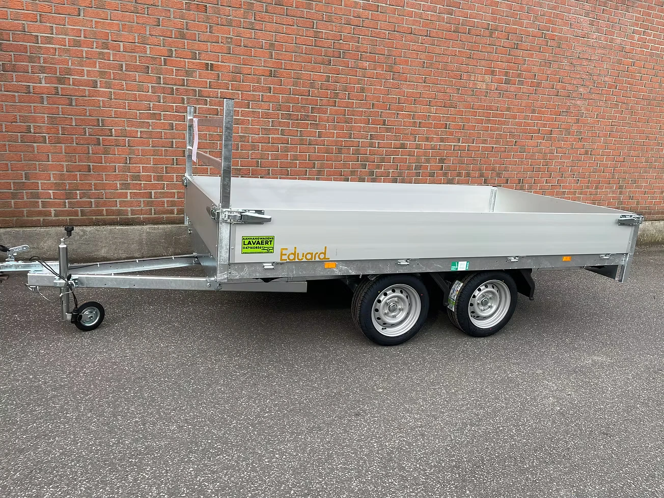 Eduard plateau 311x160 MTM 750kg op voorraad